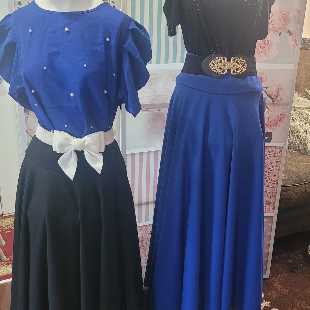Skirts SIZE L blue 2 pc